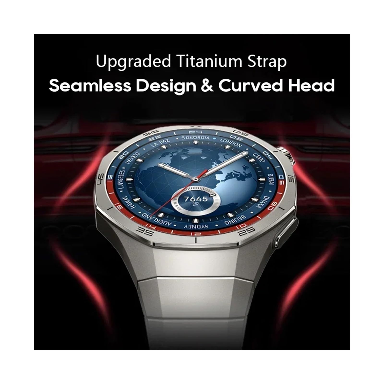 Huawei Watch GT 5 Pro Luxury Metal Band Without Spaces Fit for
